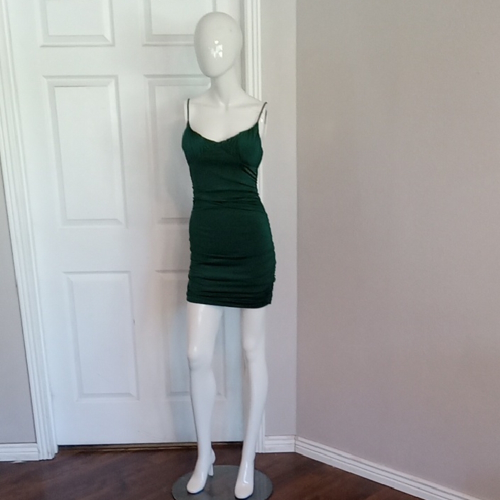 Chic Forest Green Windsor Homecoming Dress